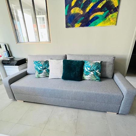 Nice West Cosy Flat Balcony, Near Airport, Train, Beach, Public Transport, Supermarket, Comfortable And Well Equipped Apartman Kültér fotó