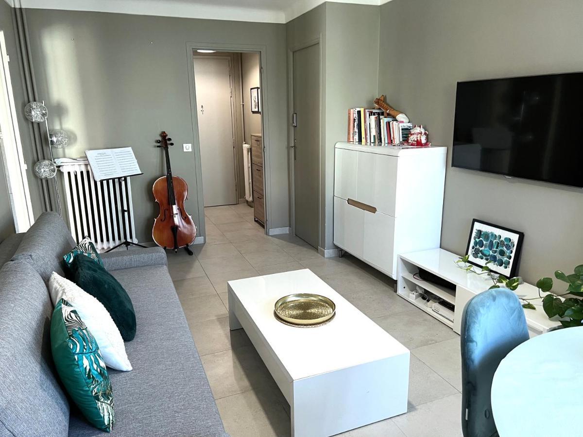Nice West Cosy Flat Balcony, Near Airport, Train, Beach, Public Transport, Supermarket, Comfortable And Well Equipped Apartman Kültér fotó